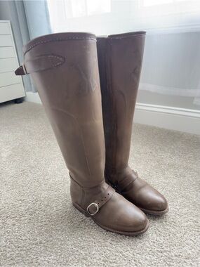 Custom Made Leather Star Wars Merrin Jedi: Survivor Cosplay Riding Boots